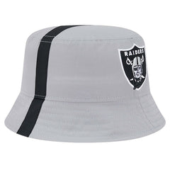 Las Vegas Raiders New Era Helmet Bucket Hat Gray | NFL