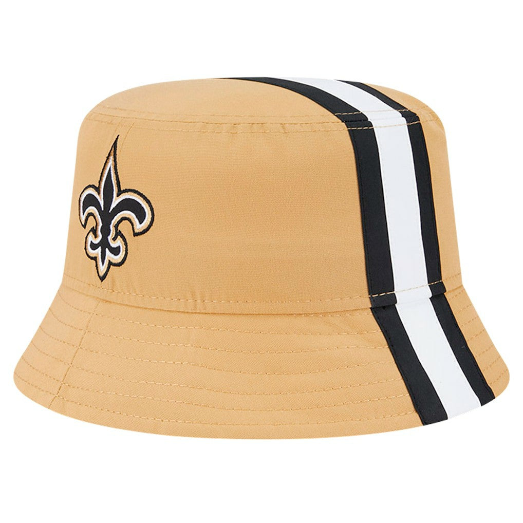 New Orleans Saints New Era Helmet Bucket Hat Gold | NFL