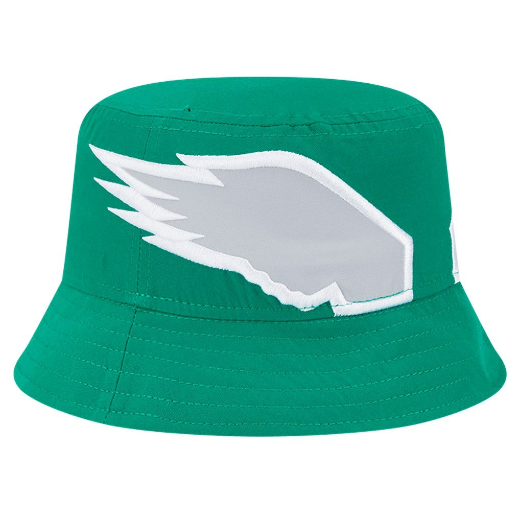 Philadelphia Eagles New Era Helmet Bucket Hat Kelly Green | NFL