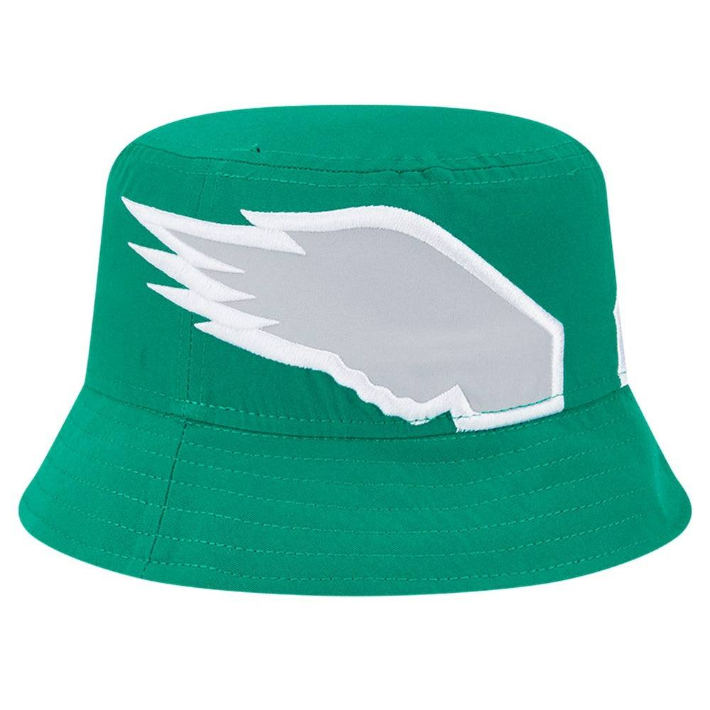 Philadelphia Eagles New Era Helmet Bucket Hat Kelly Green | NFL