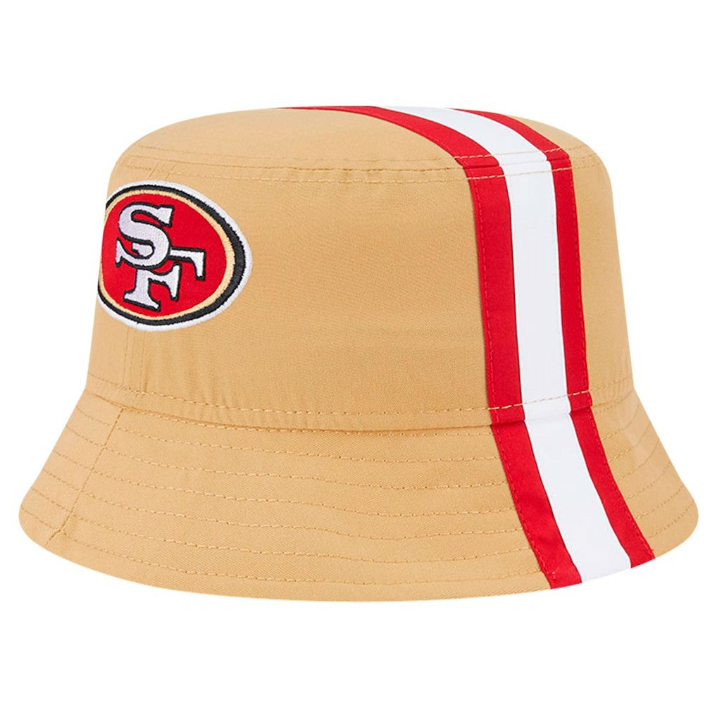 San Francisco 49ers New Era Helmet Bucket Hat Gold | NFL