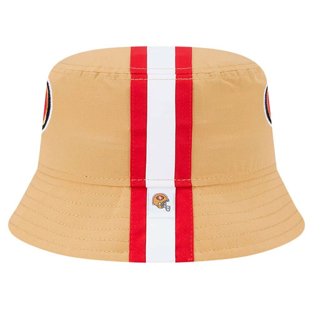 San Francisco 49ers New Era Helmet Bucket Hat Gold | NFL