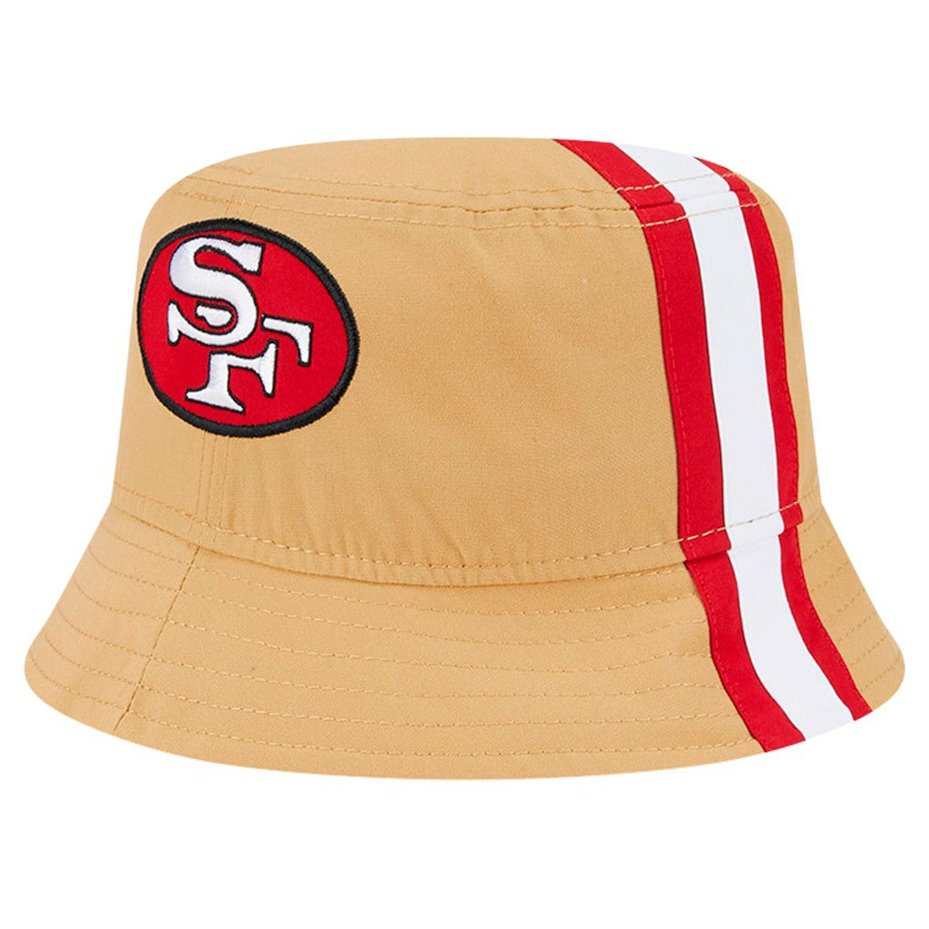 San Francisco 49ers New Era Helmet Bucket Hat Gold | NFL