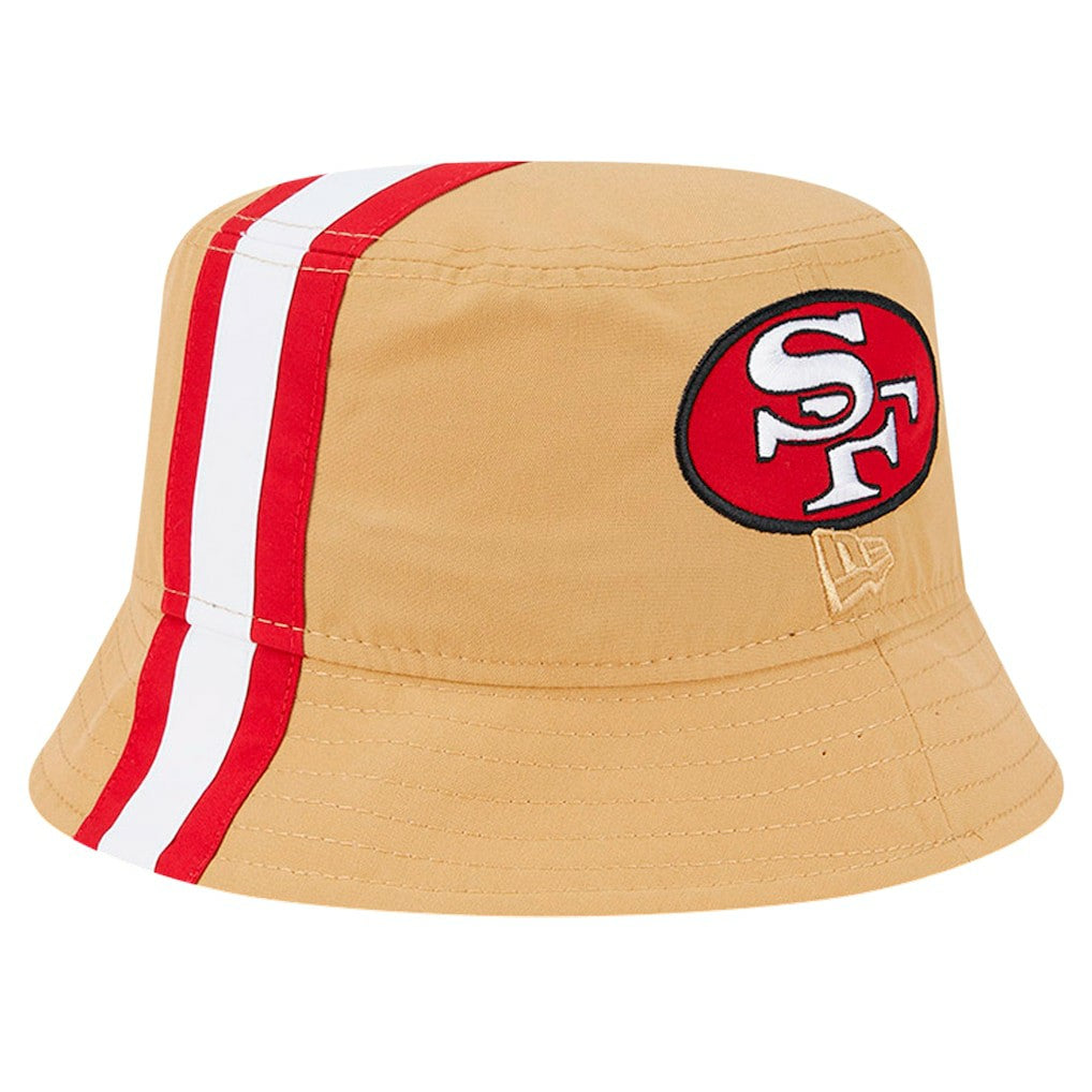 San Francisco 49ers New Era Helmet Bucket Hat Gold | NFL