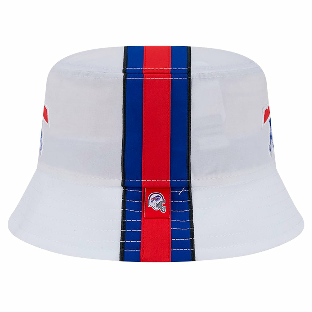 Buffalo Bills New Era Helmet Bucket Hat White | NFL