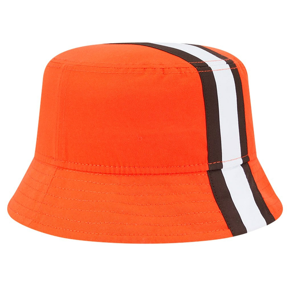 Cleveland Browns New Era Helmet Bucket Hat Orange | NFL