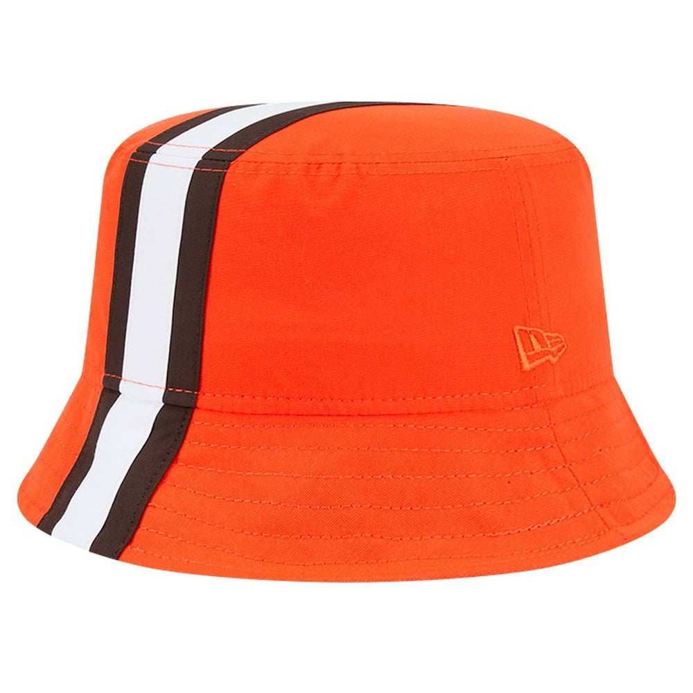 Cleveland Browns New Era Helmet Bucket Hat Orange | NFL