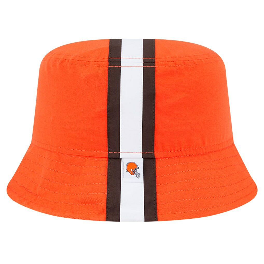 Cleveland Browns New Era Helmet Bucket Hat Orange | NFL