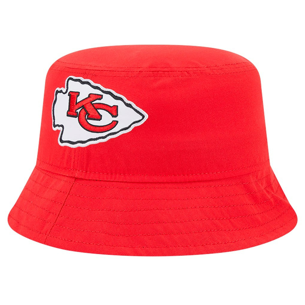 Kansas City Chiefs New Era Helmet Bucket Hat Red | NFL