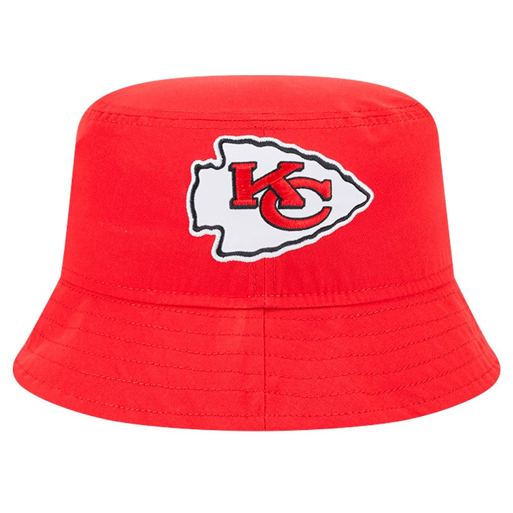 Kansas City Chiefs New Era Helmet Bucket Hat Red | NFL