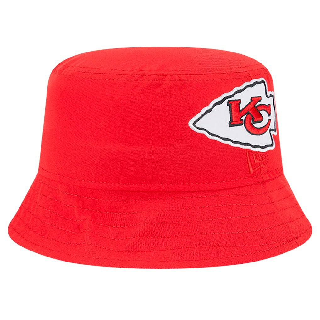 Kansas City Chiefs New Era Helmet Bucket Hat Red | NFL