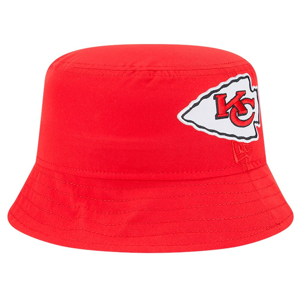 Kansas City Chiefs New Era Helmet Bucket Hat Red | NFL