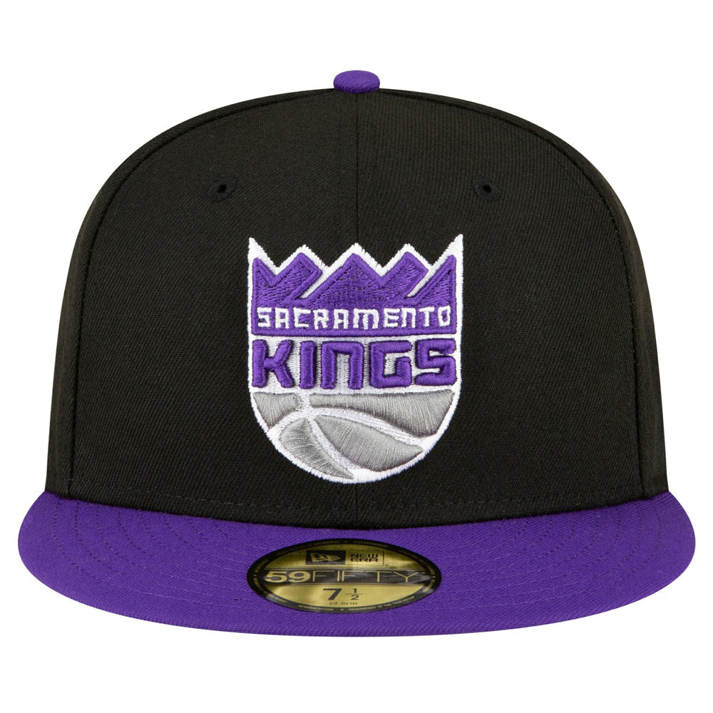Sacramento Kings 2-Tone 59FIFTY Fitted Hat Black/Purple - NBA
