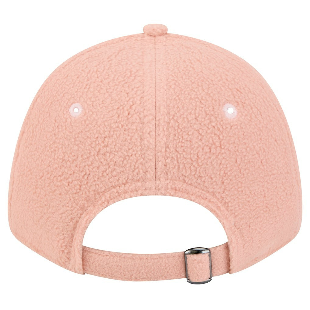 San Francisco 49ers New Era Women's Cozy Sherpa 9FORTY Adjustable Hat Light Pink | NFL