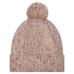 Cincinnati Bengals New Era Women's Trendy Tone Cuffed Knit Hat with Pom Stone | NFL