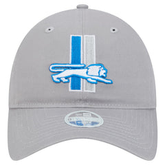 Detroit Lions New Era Women's Main 9TWENTY Adjustable Hat Gray | NFL