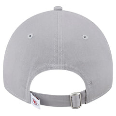 Kansas City Chiefs New Era Women's Main 9TWENTY Adjustable Hat Gray | NFL