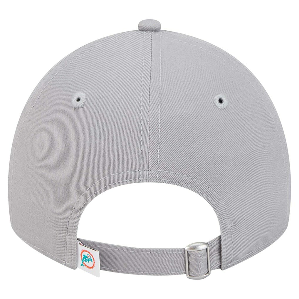 Miami Dolphins New Era Women's Throwback 9TWENTY Adjustable Hat Gray | NFL