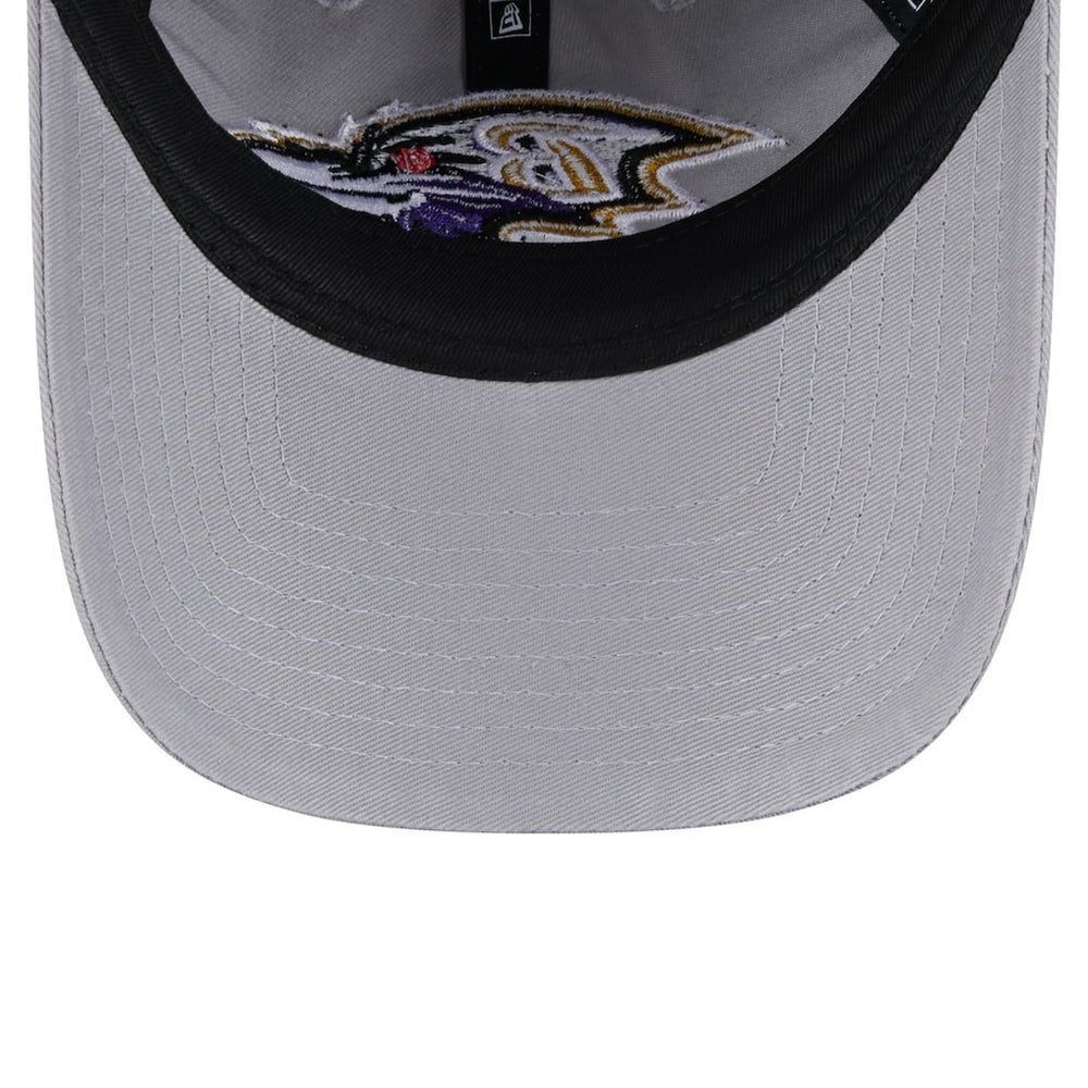 Baltimore Ravens New Era Women's Main 9TWENTY Adjustable Hat Gray | NFL