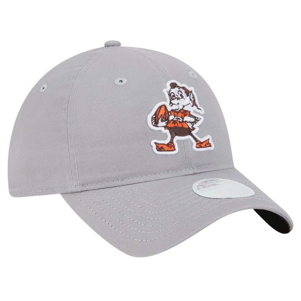 Cleveland Browns New Era Women's Main 9TWENTY Adjustable Hat Gray | NFL
