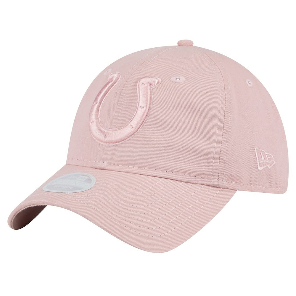 Indianapolis Colts New Era Women's Main 9TWENTY Adjustable Hat Light Pink | NFL