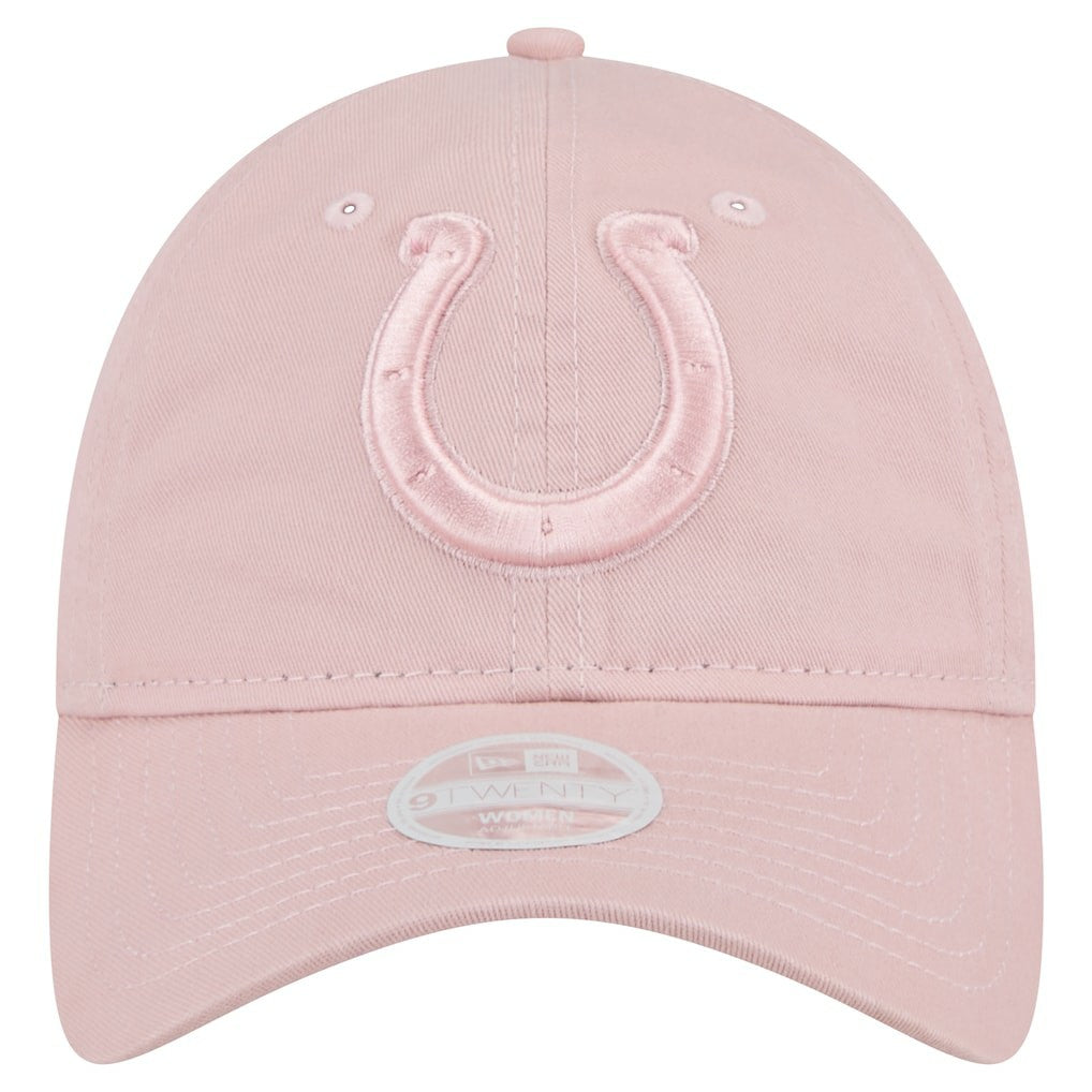 Indianapolis Colts New Era Women's Main 9TWENTY Adjustable Hat Light Pink | NFL