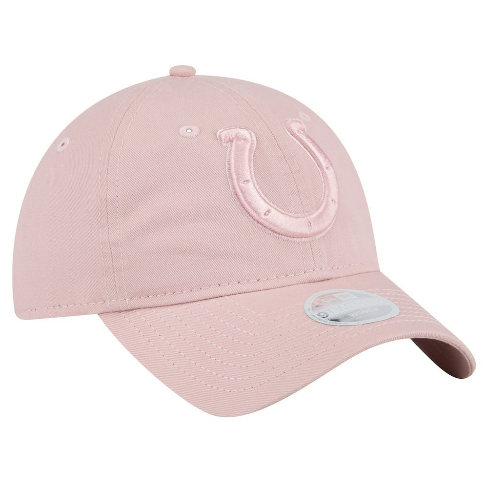Indianapolis Colts New Era Women's Main 9TWENTY Adjustable Hat Light Pink | NFL