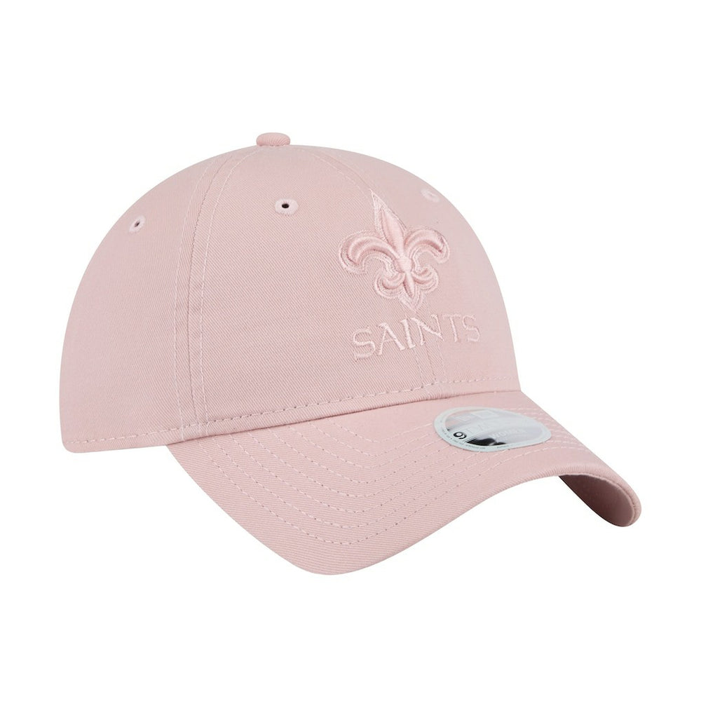 New Orleans Saints New Era Women's Main 9TWENTY Adjustable Hat Main 9TWENTY Adjustable Hat Light Pink | NFL