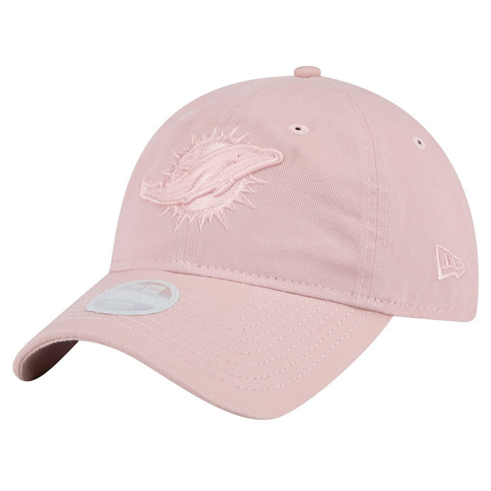 Miami Dolphins New Era Women's Main 9TWENTY Adjustable Hat Light Pink | NFL