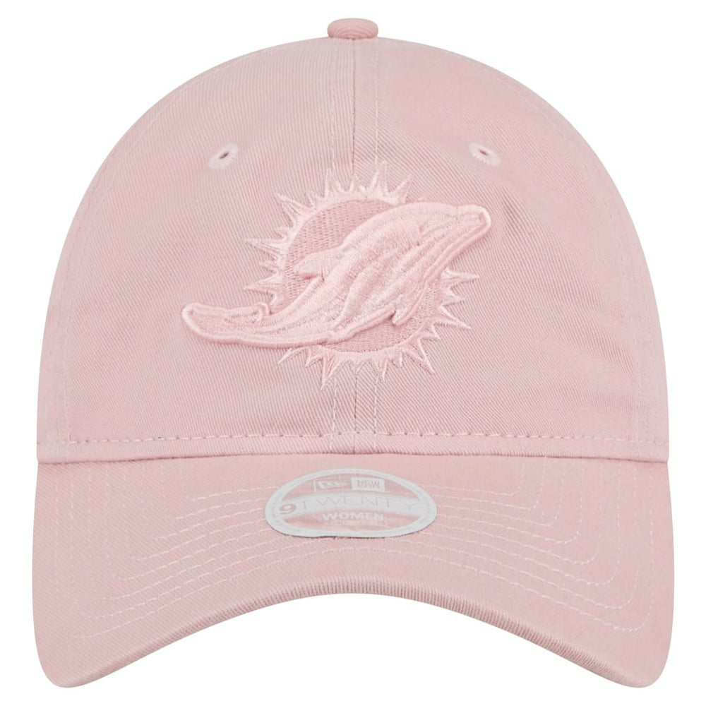 Miami Dolphins New Era Women's Main 9TWENTY Adjustable Hat Light Pink | NFL