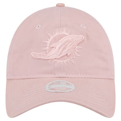 Miami Dolphins New Era Women's Main 9TWENTY Adjustable Hat Light Pink | NFL