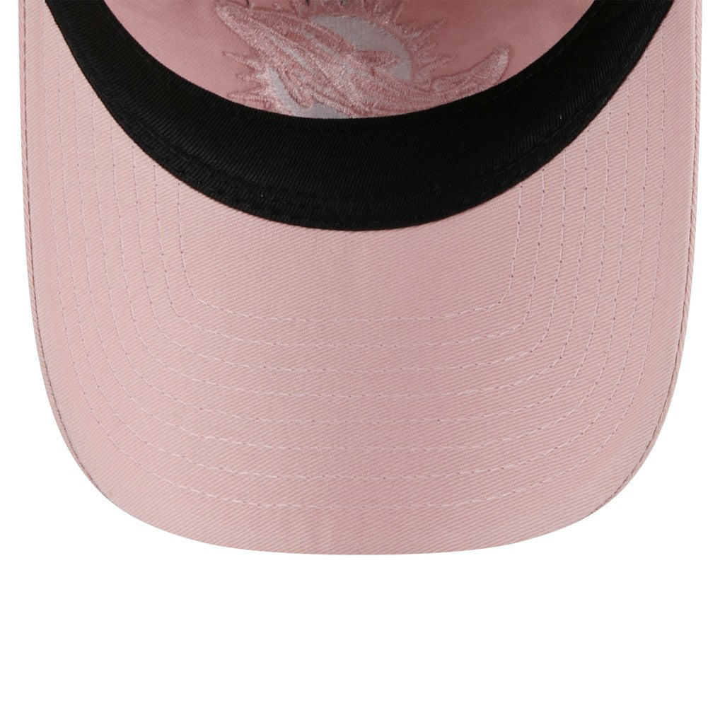 Miami Dolphins New Era Women's Main 9TWENTY Adjustable Hat Light Pink | NFL
