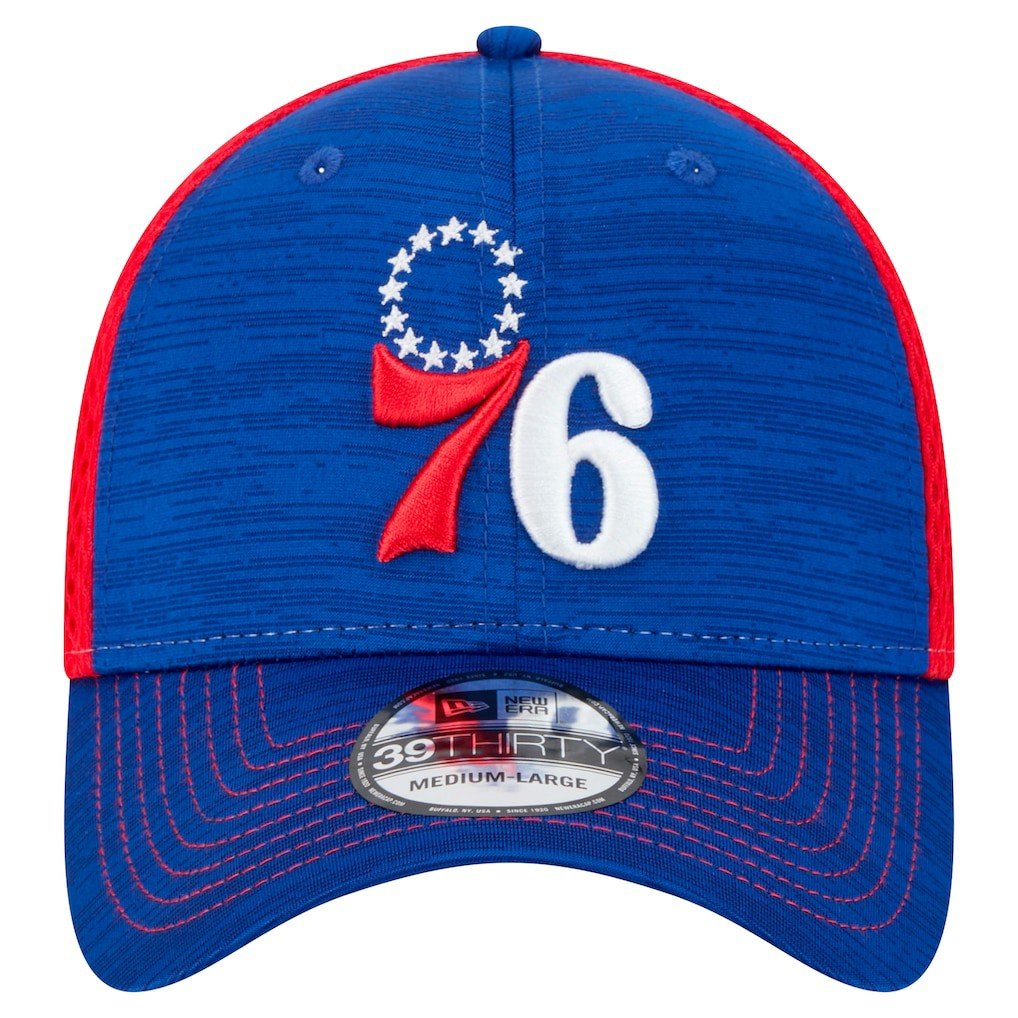 Philadelphia 76ers Active Tech Neo Flex 39THIRTY Flex Hat Royal/Red - NBA