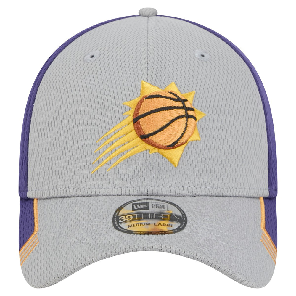 Phoenix Suns Active Trim 39THIRTY Flex Hat Gray/Purple - NBA