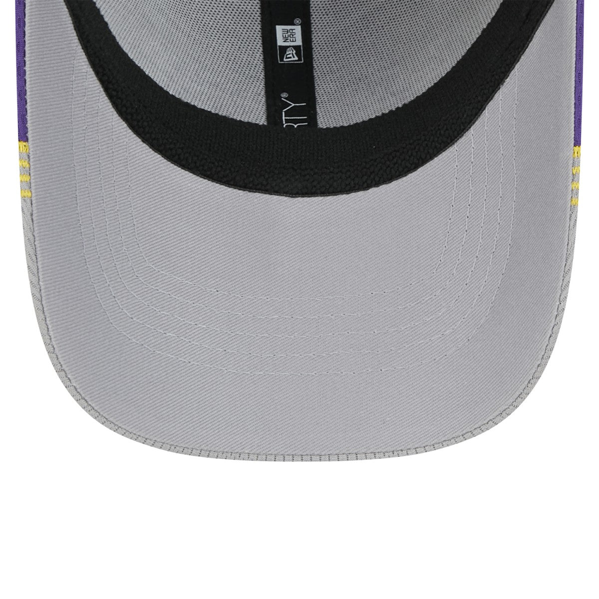 Los Angeles Lakers Active Trim 39THIRTY Flex Hat Gray/Purple - NBA