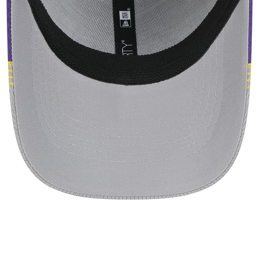 Los Angeles Lakers Active Trim 39THIRTY Flex Hat Gray/Purple - NBA