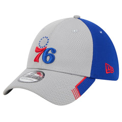 Philadelphia 76ers Active Trim 39THIRTY Flex Hat Gray/Royal - NBA