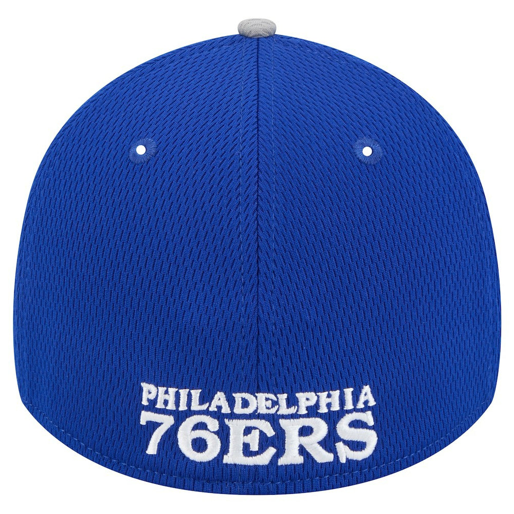 Philadelphia 76ers Active Trim 39THIRTY Flex Hat Gray/Royal - NBA