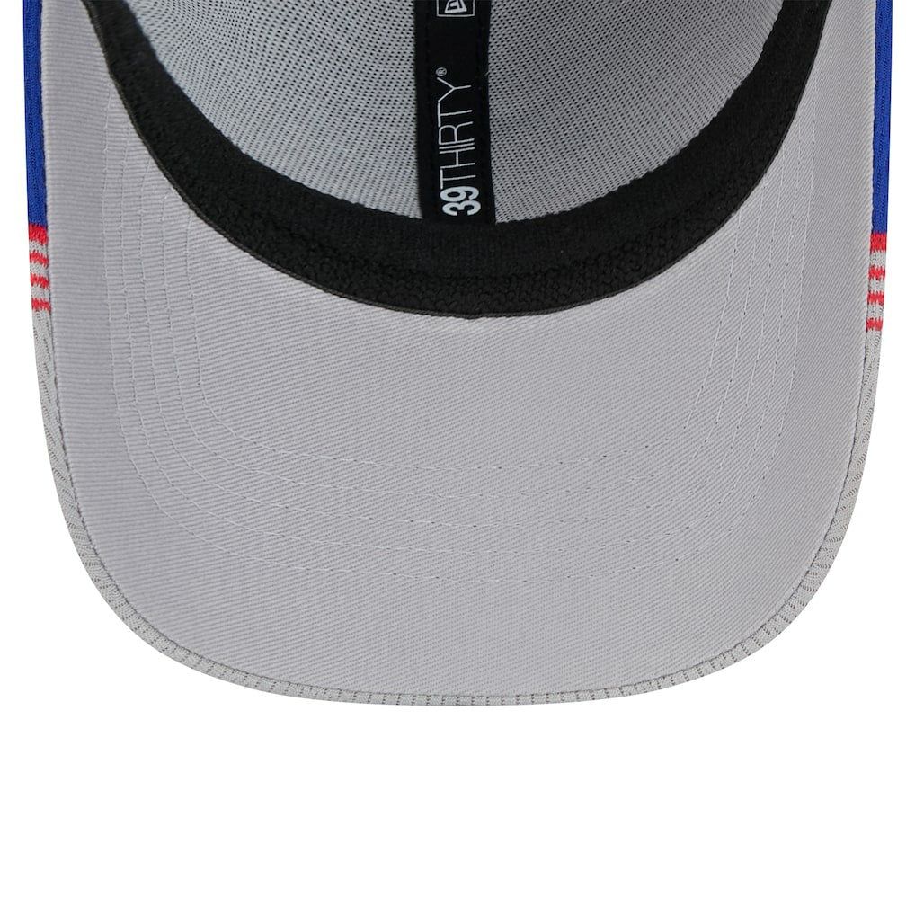 Philadelphia 76ers Active Trim 39THIRTY Flex Hat Gray/Royal - NBA