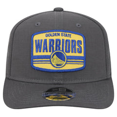 Golden State Warriors Team Elevated Patch 9SEVENTY Adjustable Hat Graphite - NBA