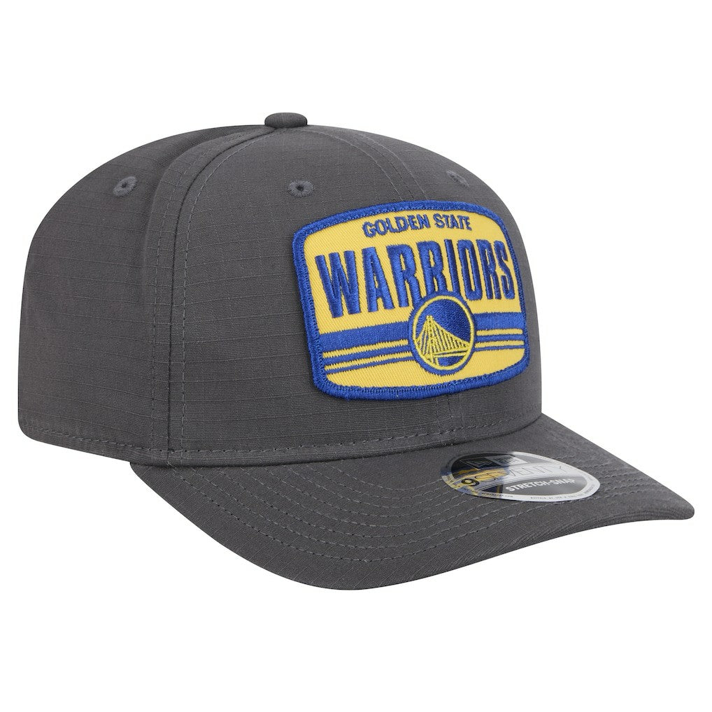 Golden State Warriors Team Elevated Patch 9SEVENTY Adjustable Hat Graphite - NBA