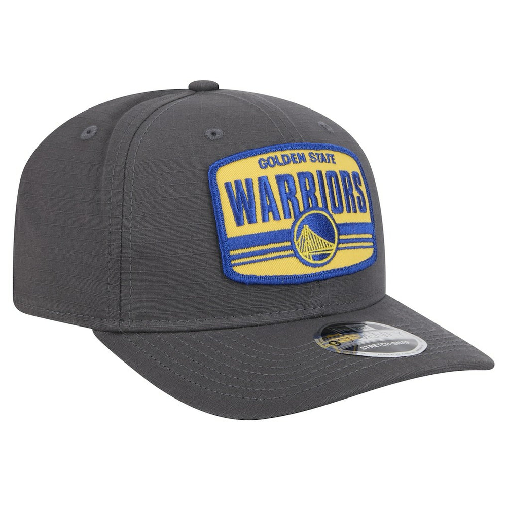 Golden State Warriors Team Elevated Patch 9SEVENTY Adjustable Hat Graphite - NBA