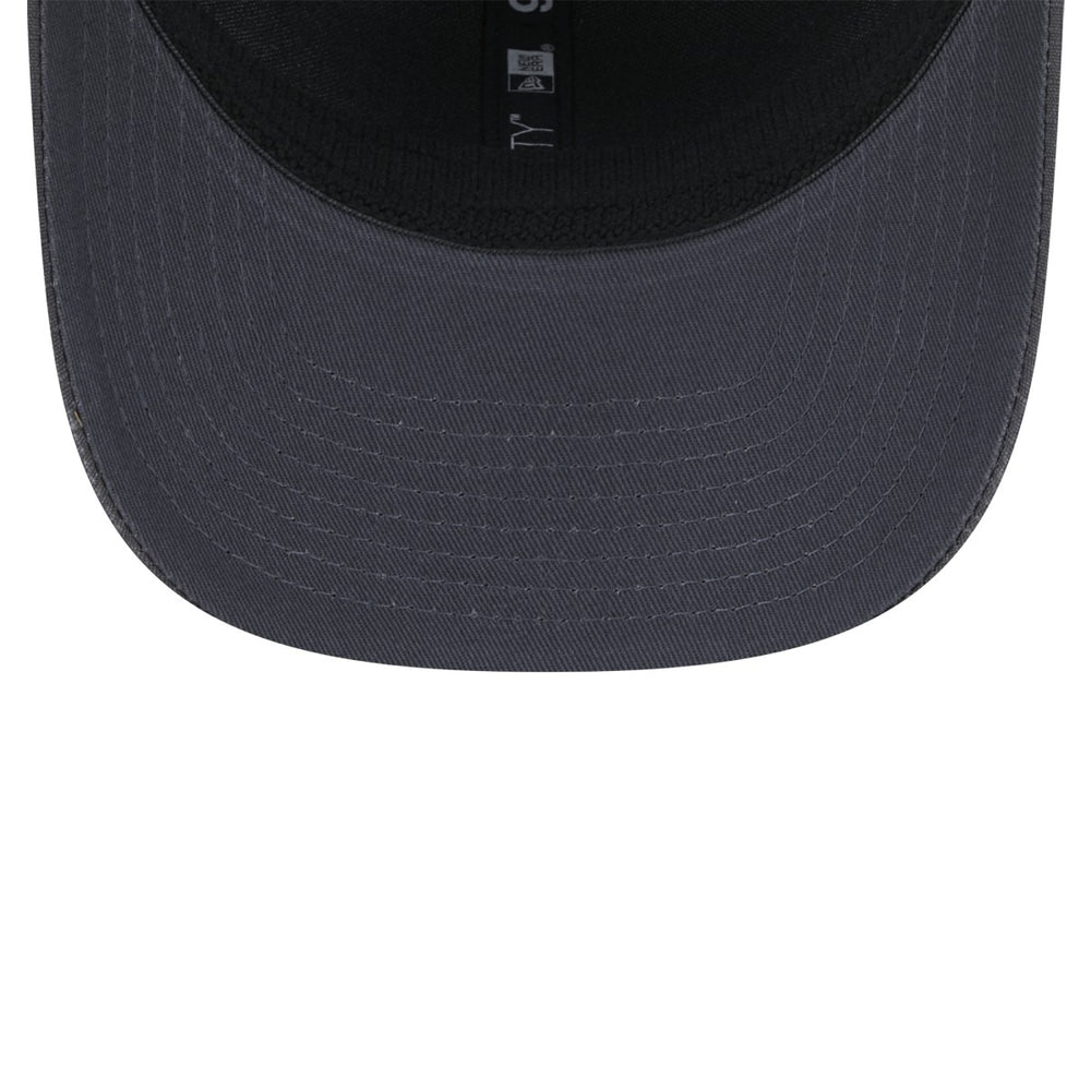 Miami Heat Team Elevated Patch 9SEVENTY Adjustable Hat Graphite - NBA