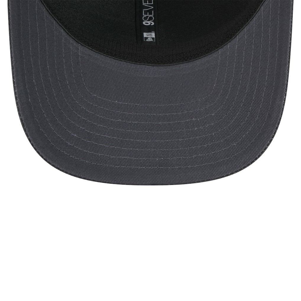 Philadelphia 76ers Team Elevated Patch 9SEVENTY Adjustable Hat Graphite - NBA