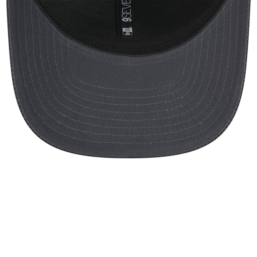 Philadelphia 76ers Team Elevated Patch 9SEVENTY Adjustable Hat Graphite - NBA