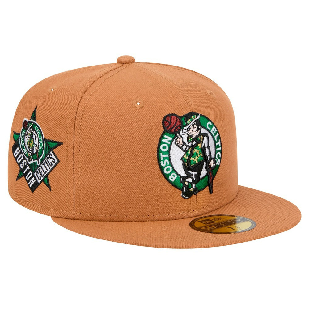 Boston Celtics Color Pack 59FIFTY Fitted Hat Tan - NBA
