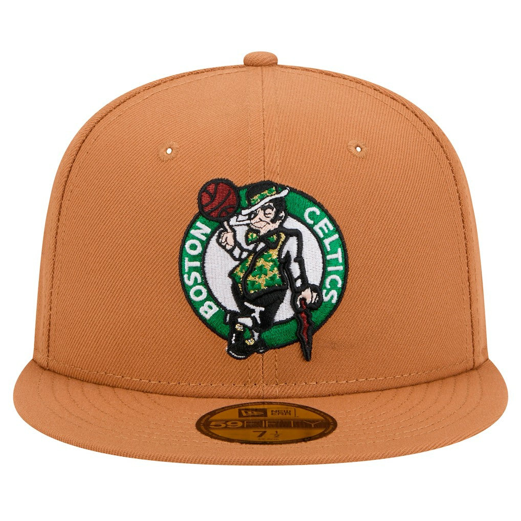 Boston Celtics Color Pack 59FIFTY Fitted Hat Tan - NBA