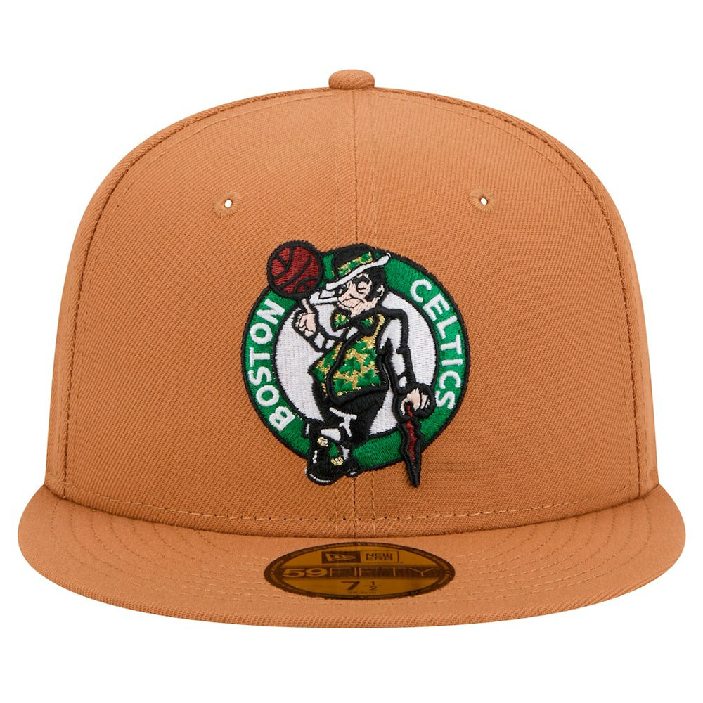 Boston Celtics Color Pack 59FIFTY Fitted Hat Tan - NBA
