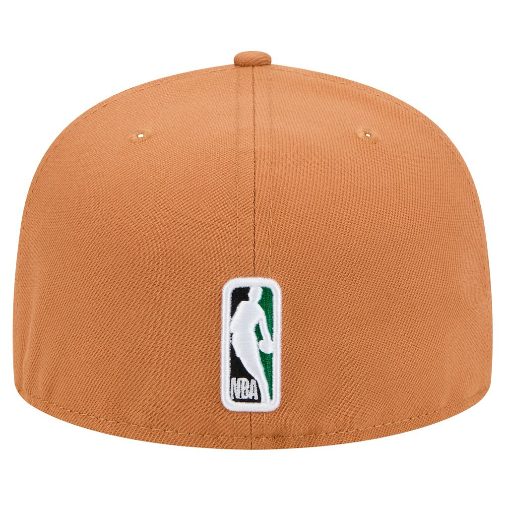 Boston Celtics Color Pack 59FIFTY Fitted Hat Tan - NBA