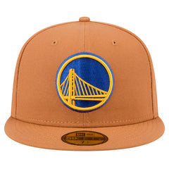 Golden State Warriors Color Pack 59FIFTY Fitted Hat Tan - NBA